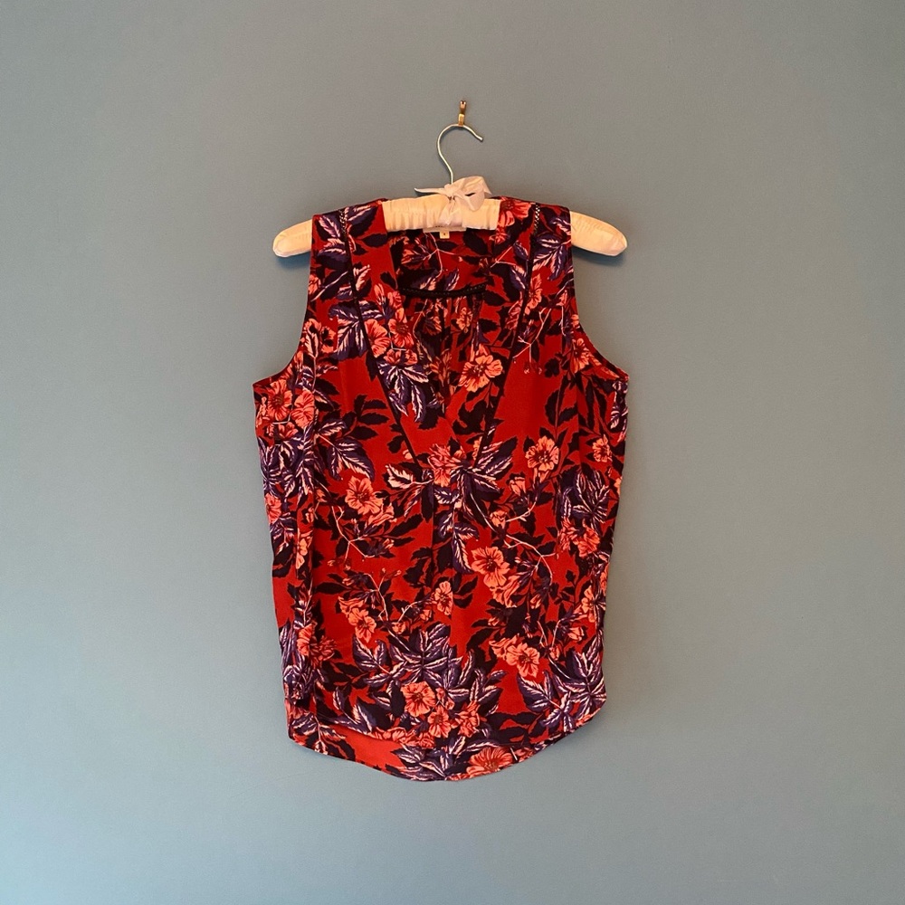 Rebecca Taylor silk georgette blouse
